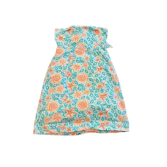 Lilly Pulitzer Starfish Nautia Strapless Tie Back Dress Size 6 - Picture 1 of 3